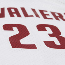 Load image into Gallery viewer, Men's Mitchell & Ness Lebron James Cleaveland Cavaliers White NBA Hardwood Classics Swingman Jersey