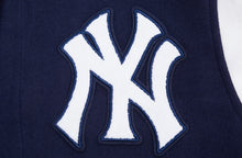 Load image into Gallery viewer, Men's New York Yankees Script Tail Navy & White Varsity MLB Jacket