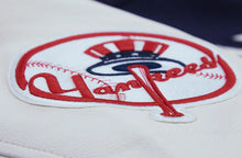 Load image into Gallery viewer, Men's New York Yankees Script Tail Navy & White Varsity MLB Jacket
