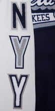 Load image into Gallery viewer, Men's New York Yankees Script Tail Navy & White Varsity MLB Jacket