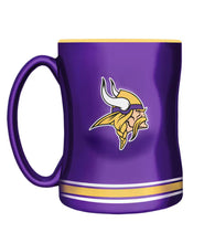 Load image into Gallery viewer, NFL Sculpted Team Logo 14oz Mug