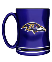 Load image into Gallery viewer, NFL Sculpted Team Logo 14oz Mug