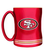 Load image into Gallery viewer, NFL Sculpted Team Logo 14oz Mug