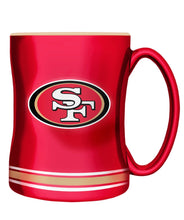 Load image into Gallery viewer, NFL Sculpted Team Logo 14oz Mug
