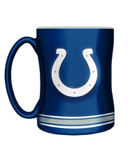 Load image into Gallery viewer, NFL Sculpted Team Logo 14oz Mug