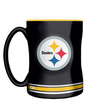 Load image into Gallery viewer, NFL Sculpted Team Logo 14oz Mug