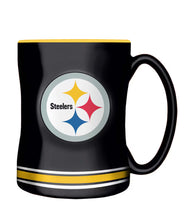 Load image into Gallery viewer, NFL Sculpted Team Logo 14oz Mug