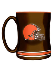 Load image into Gallery viewer, NFL Sculpted Team Logo 14oz Mug