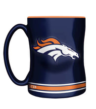 Load image into Gallery viewer, NFL Sculpted Team Logo 14oz Mug