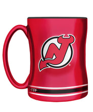 Load image into Gallery viewer, NHL Sculpted Team Logo 14oz Mug