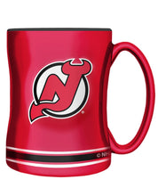 Load image into Gallery viewer, NHL Sculpted Team Logo 14oz Mug