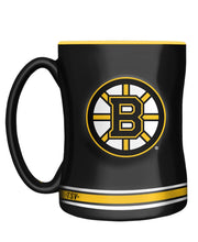 Load image into Gallery viewer, NHL Sculpted Team Logo 14oz Mug