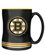 Load image into Gallery viewer, NHL Sculpted Team Logo 14oz Mug
