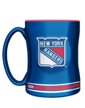 Load image into Gallery viewer, NHL Sculpted Team Logo 14oz Mug