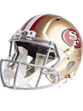 Load image into Gallery viewer, San Francisco 49ers Replica Full Size Gold NFL Riddell Helmet
