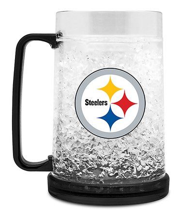 Pittsburgh Steelers Crystal Freezer Mug Simple Logo