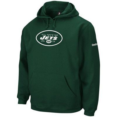 NFL Reebok New York Jets PlayBook Sweater Fleece Hooded