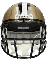 Load image into Gallery viewer, New Orleans Saints Replica Full Size Gold NFL Riddell Helmet
