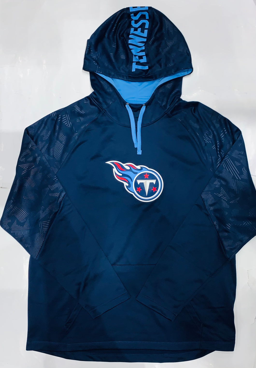 Tennessee Titans Fanatics Navy/Light Blue Pullover Hoodie