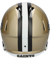 Load image into Gallery viewer, New Orleans Saints Replica Full Size Gold NFL Riddell Helmet
