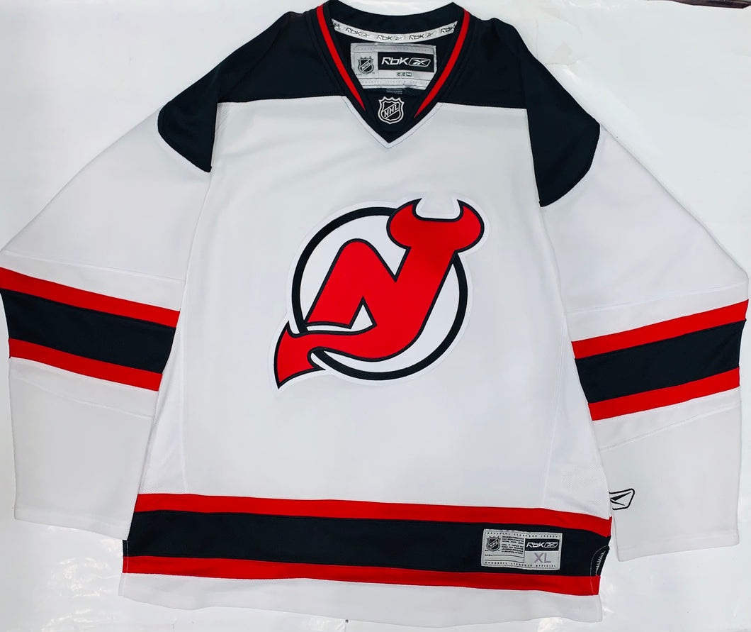 NHL New Jersey Devils RBK Jersey CCM White