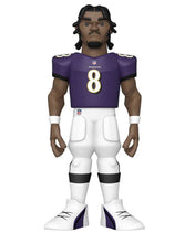 Load image into Gallery viewer, Baltimore Ravens Lamar Jackson Funko Gold w/Chase 12&quot; Collectible Figure
