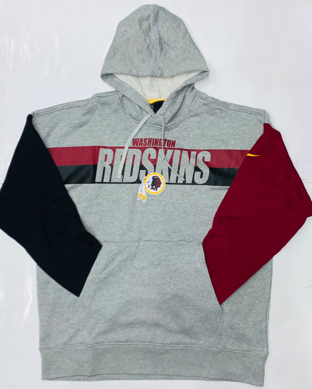Washington Redskins Tri-Colour Pullover Hoodie