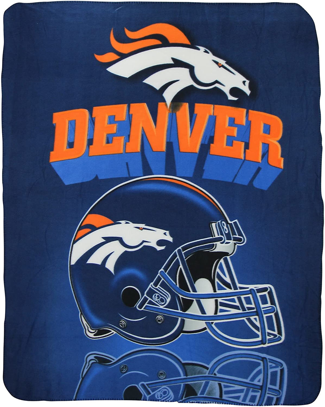 Denver Broncos Fleece 50x60 Blanket