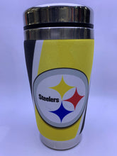 Load image into Gallery viewer, NFL Neoprene Tumbler Steelers
