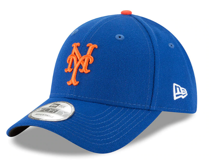 Men's New York Mets New Era Royal League 9FORTY Adjustable Hat