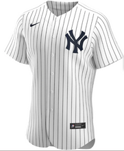 Load image into Gallery viewer, Men's Nike New York Yankees White Customizable Replica MLB Jersey