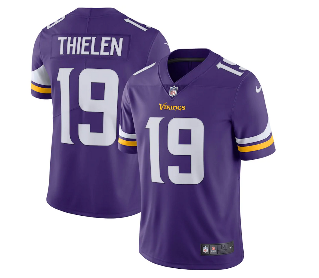 Men's Nike Adam Thielen Purple Minnesota Vikings Limited Jersey