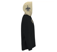 Load image into Gallery viewer, Men's Nike Black New Orleans Saints Helmet Performance - Hoodie Long Sleeve T-Shirt