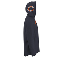 Load image into Gallery viewer, Men's Nike Navy Chicago Bears Helmet Performance - Hoodie Long Sleeve T-Shirt