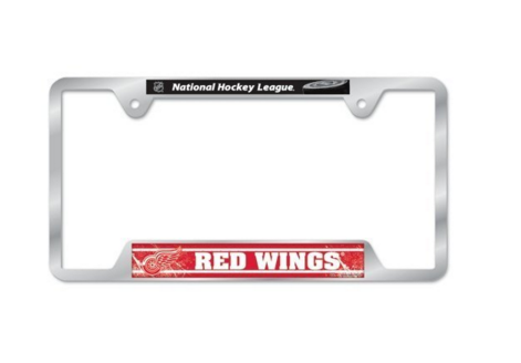 NHL Chrome Plated Team Lisence Plate Frame
