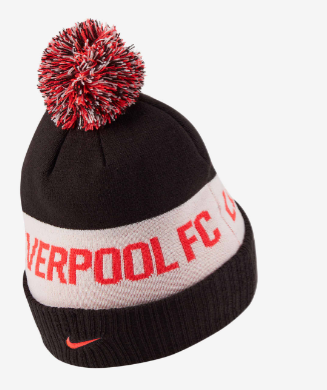 Liverpool F.C Black Knit Hat/Toque