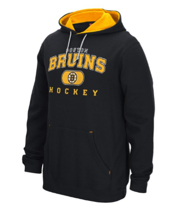 Boston Bruins Reebok NHL Men's Playbook Hooded Sweatshirt - Black