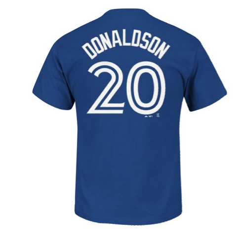 Toronto Blue Jays Josh Donaldson MLB Player Name Number T Shirt