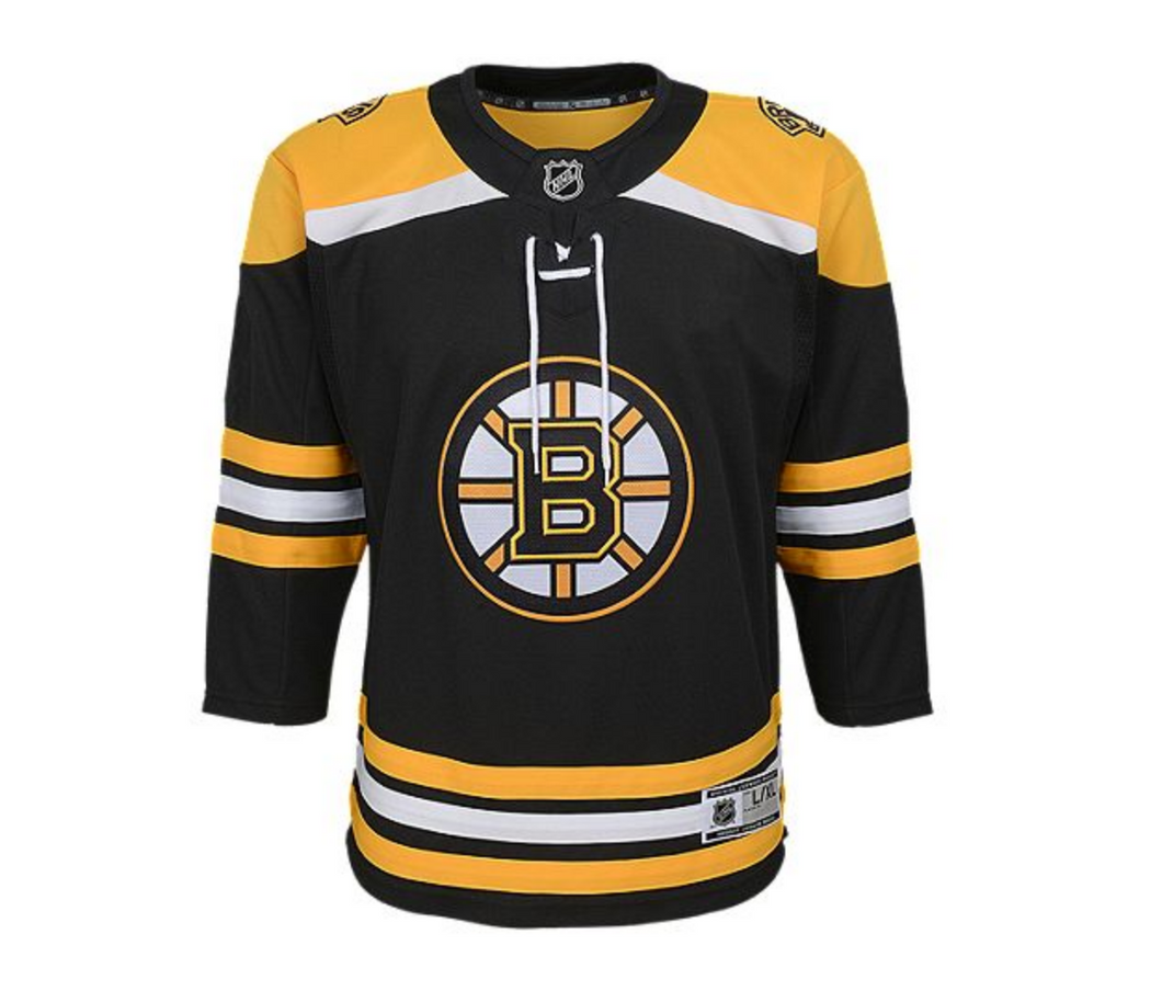 Boston Bruins Home NHL Premier Youth Hockey Jersey