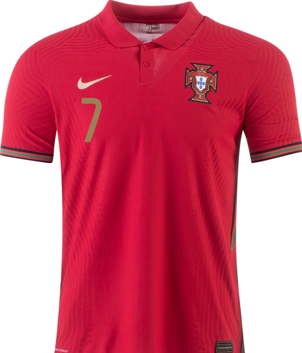 Men's Nike Portugal Cristiano Ronaldo Euro 2020-2021 Red Soccer