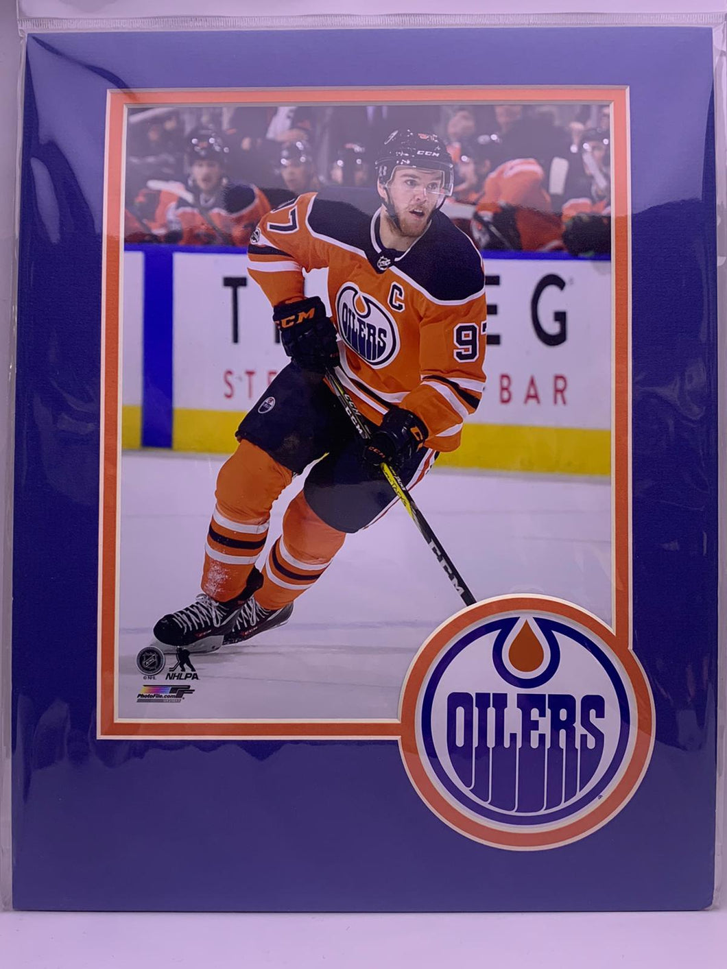 Edmonton Oilers Connor McDavid 8x10