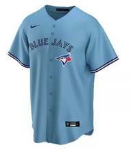 Load image into Gallery viewer, Men's Nike Toronto Blue Jays Powder Blue / Baby Blue Customizable Replica MLB Jersey
