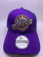 Load image into Gallery viewer, Utah Jazz New Era 9TWENTY NBA Adjustable Strapback Dad Cap Hat
