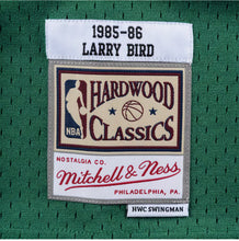 Load image into Gallery viewer, Men&#39;s Mitchell &amp; Ness Larry Bird Boston Celtics Green NBA Hardwood Classics Swingman Jersey
