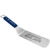 Load image into Gallery viewer, Toronto Blue Jays Team Color Barbecue (BBQ) Spatula With Bottle Opener
