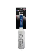 Load image into Gallery viewer, Toronto Blue Jays Team Color Barbecue (BBQ) Spatula With Bottle Opener
