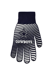 Load image into Gallery viewer, NFL Team Color Barbecue (BBQ) Gloves
