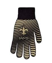 Load image into Gallery viewer, NFL Team Color Barbecue (BBQ) Gloves
