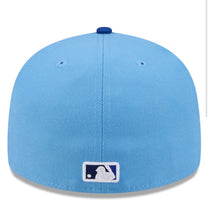 Load image into Gallery viewer, Toronto Blue Jays Powder Blue &amp; Royal New Era 59Fifty 2026 Spring Training Fitted MLB Hat

