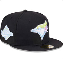 Load image into Gallery viewer, Toronto Blue Jays Black New Era 59Fifty Multi-Color Pack Fitted Hat (grey under-brim)
